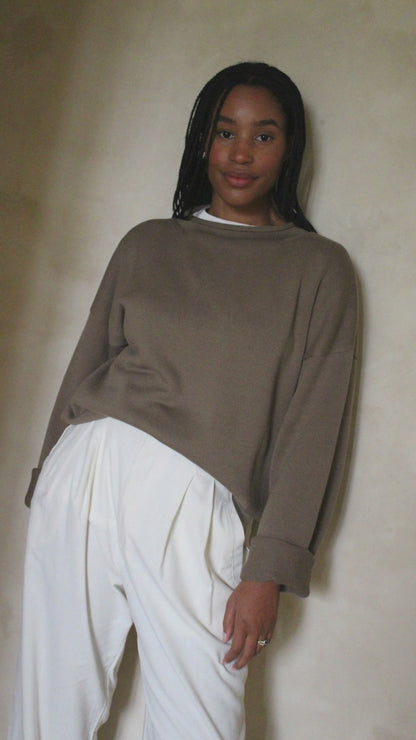 Luca Pima Cotton Pullover