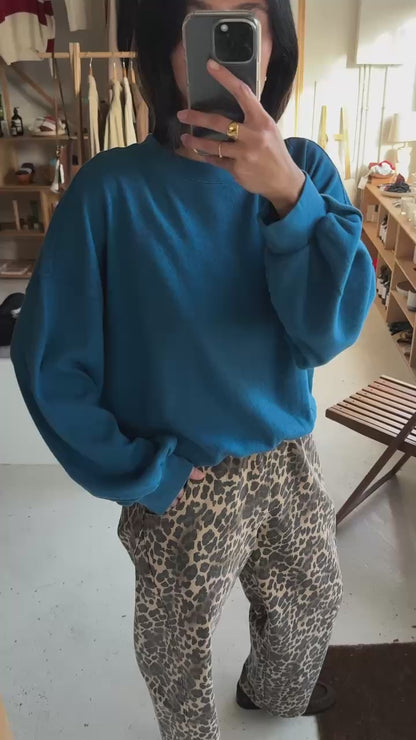 Pointelle Core Sweatshirt