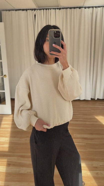 Waffle Core Sweatshirt
