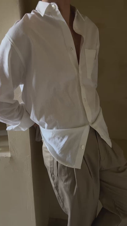 Arlo Linen Cotton Button Up