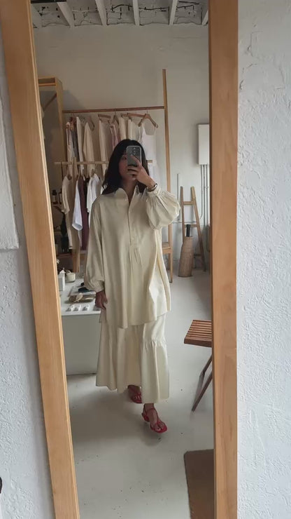Sample Taylor Woven Silk Tunic