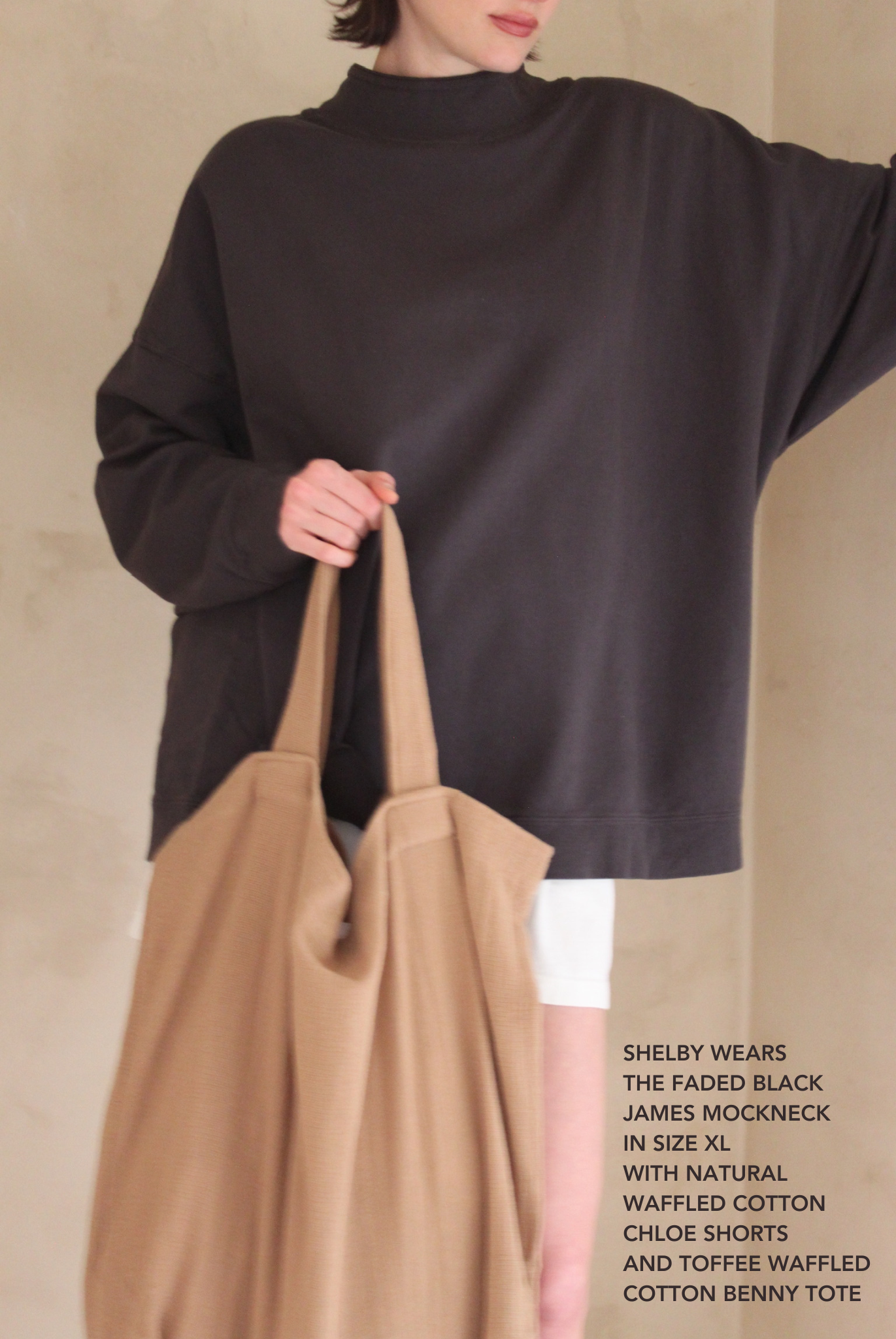 James Cotton Mock Neck Sweatshirt – NA NIN James Cotton Mock Neck Sweatshirt – NA NIN