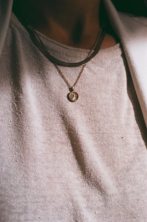 Na Nin Mini Coin Pendant Necklace