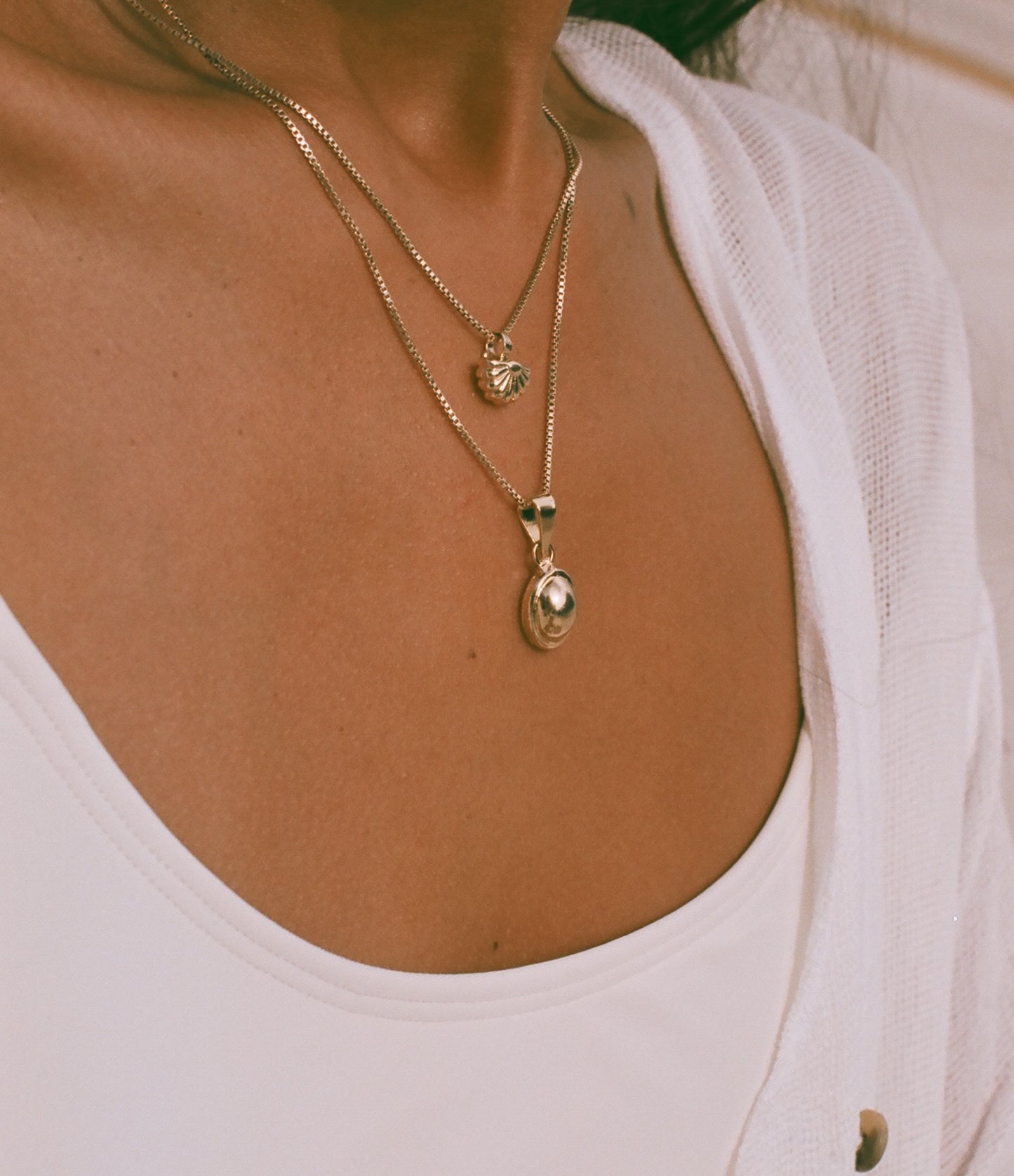 Mini Shell Pendant Necklace