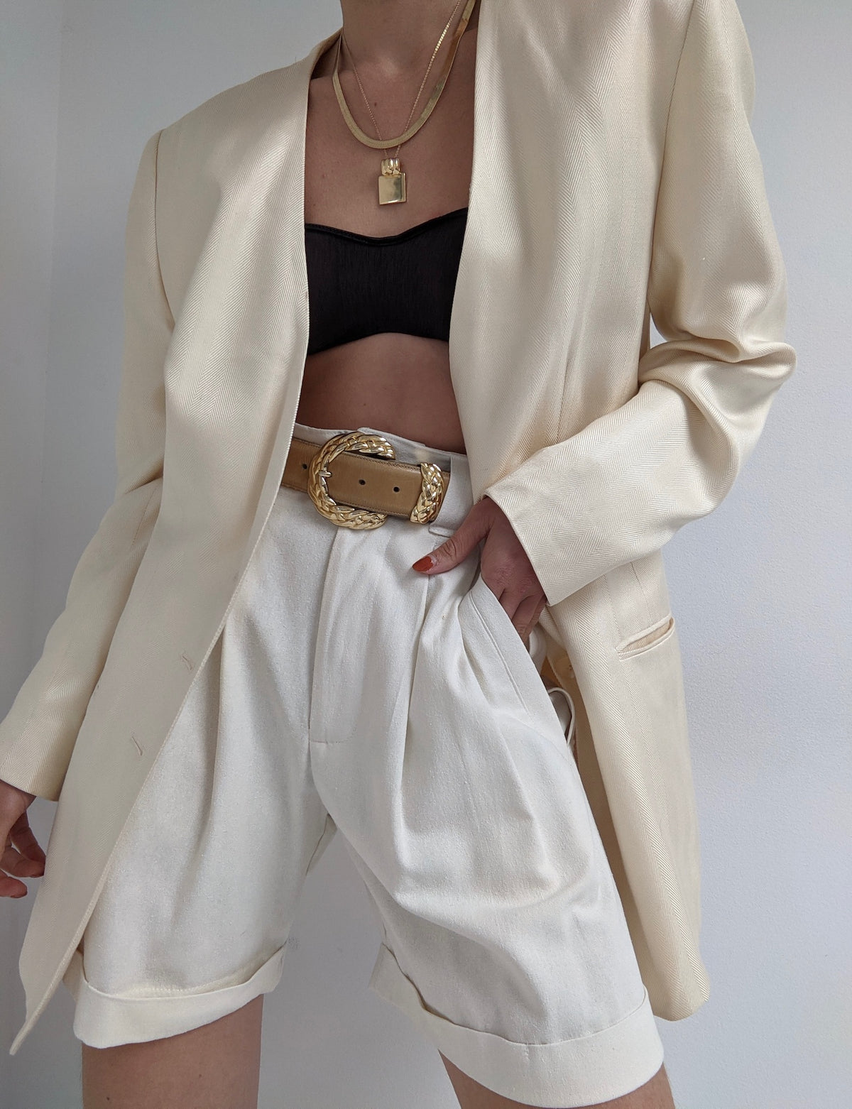 Townes Raw Silk Shorts – NA NIN