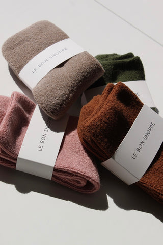 Le Bon Shoppe Cloud Socks / Available in Multiple Colors