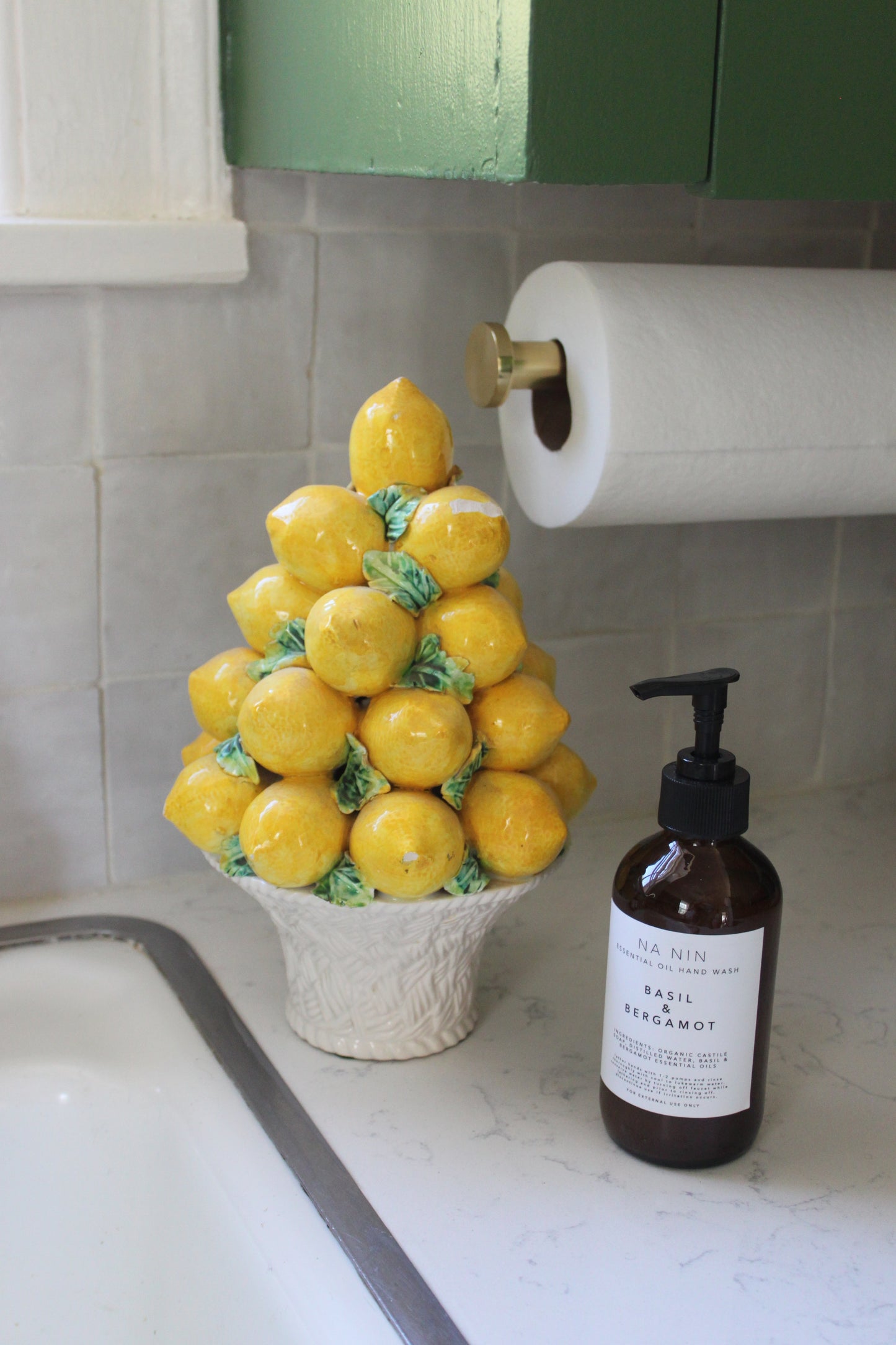 Basil & Bergamot Essential Oil Hand Wash