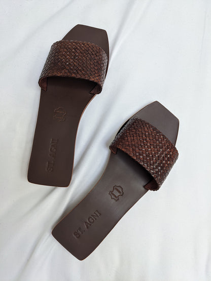 Edi Woven One Strap Slide