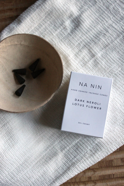 Dark Neroli & Lotus Flower Incense Cones