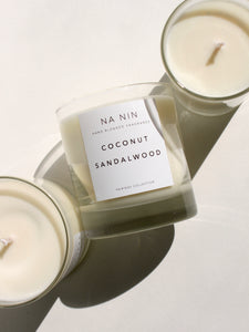 Case of 6 x Coconut & Sandalwood Candle / Available in Multiple Sizes