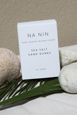 Sea Salt & Sand Dunes Incense Cones