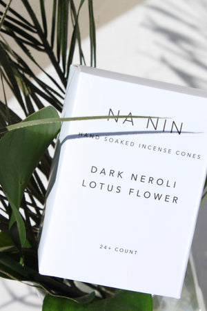 Dark Neroli & Lotus Flower Incense Cones