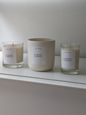 Hinoki Forest Candle / Available in 11oz Ceramic