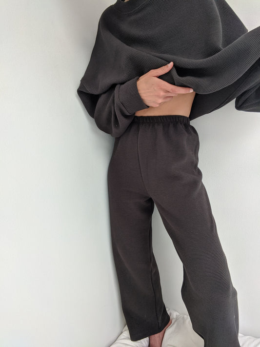 Patricia Rippled Cotton Pant