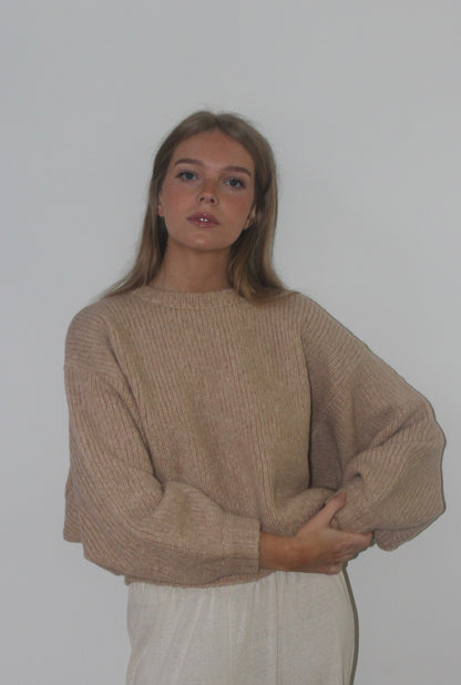 Balloon Sleeve Sweater