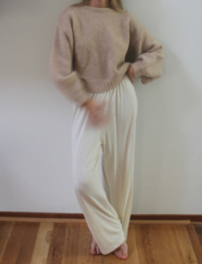 Balloon Sleeve Sweater