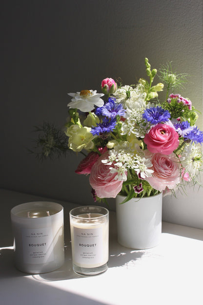 Bouquet Candle / Available in Multiple Sizes