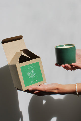 Limited Edition Earth Candle / Available in Evergreen Ceramic Vessel & 14oz glass