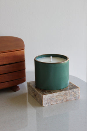 Limited Edition Earth Candle / Available in Evergreen Ceramic