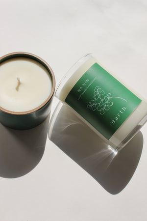 Limited Edition Earth Candle / Available in Evergreen Ceramic