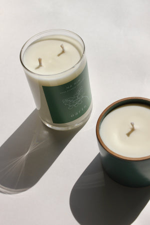 Limited Edition Earth Candle / Available in Evergreen Ceramic Vessel & 14oz glass