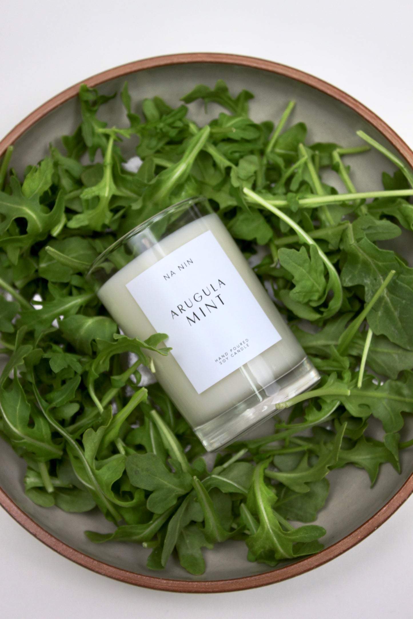 Arugula Mint Candle / Available in 5oz & 8oz