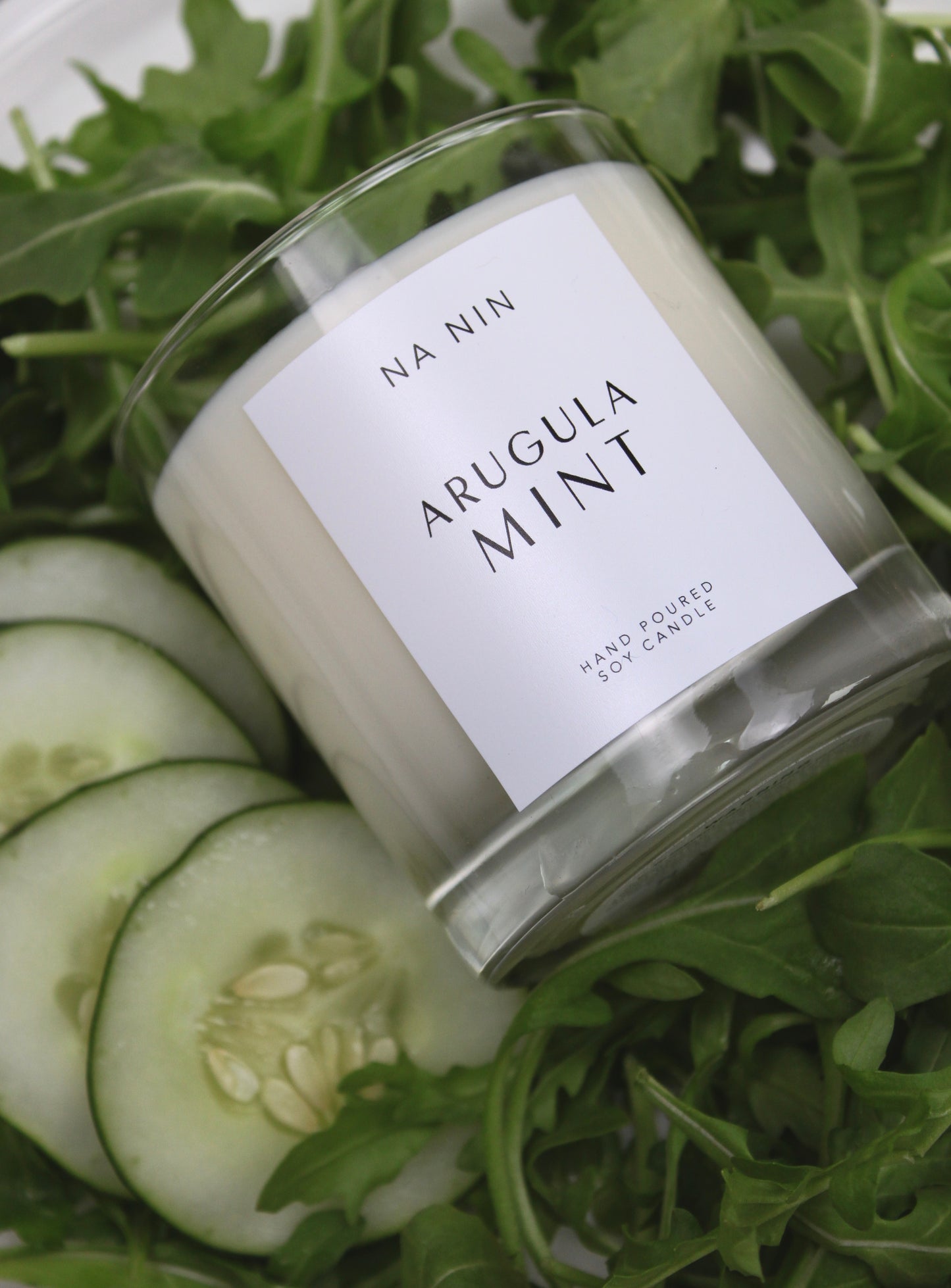 Arugula Mint Candle / Available in 5oz & 8oz