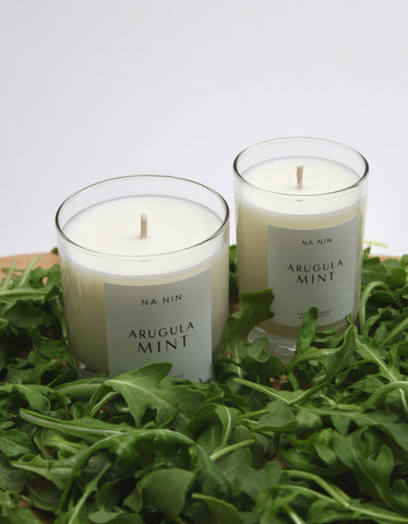 Arugula Mint Candle / Available in 5oz & 8oz