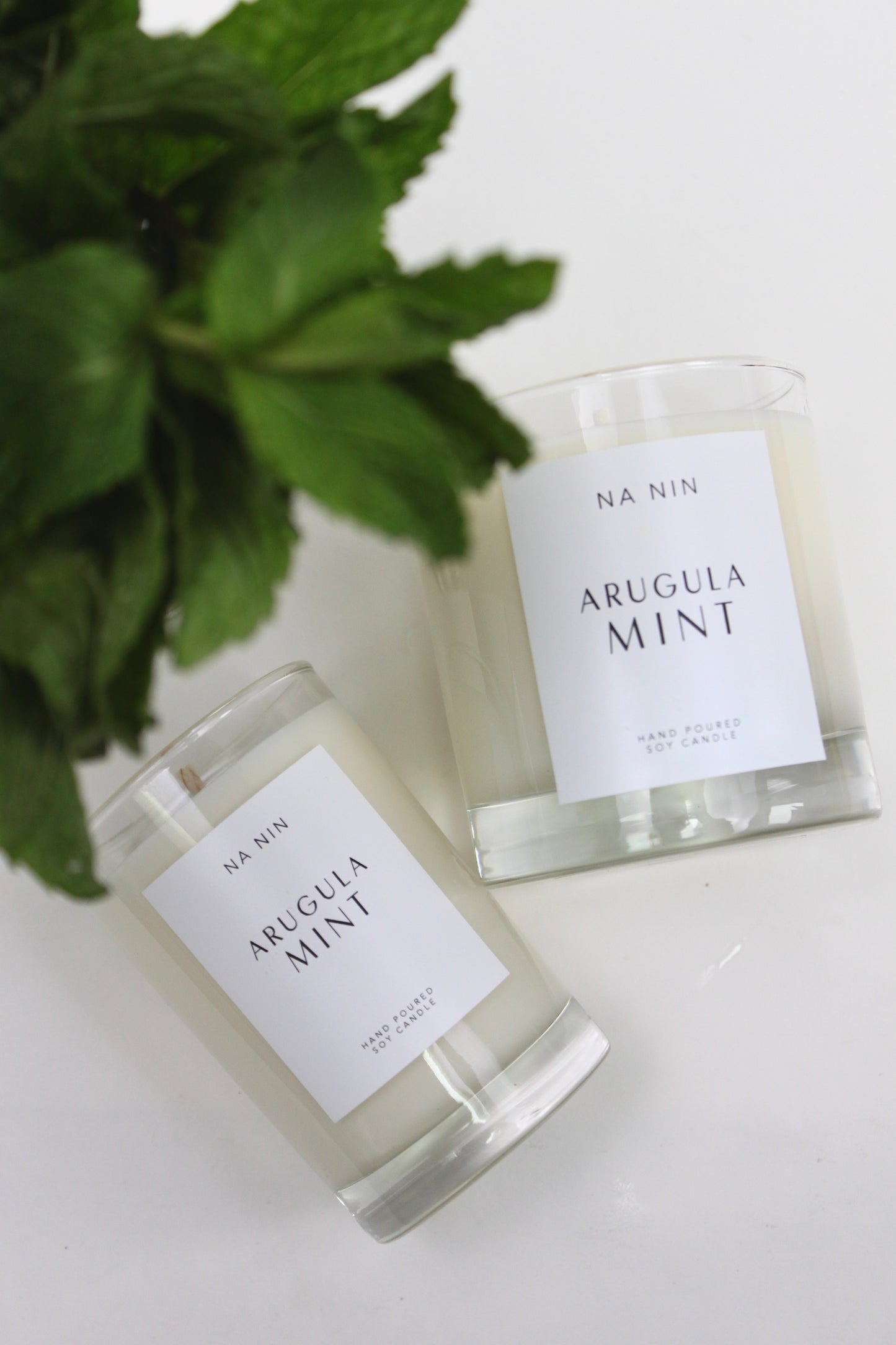 Arugula Mint Candle / Available in 5oz & 8oz