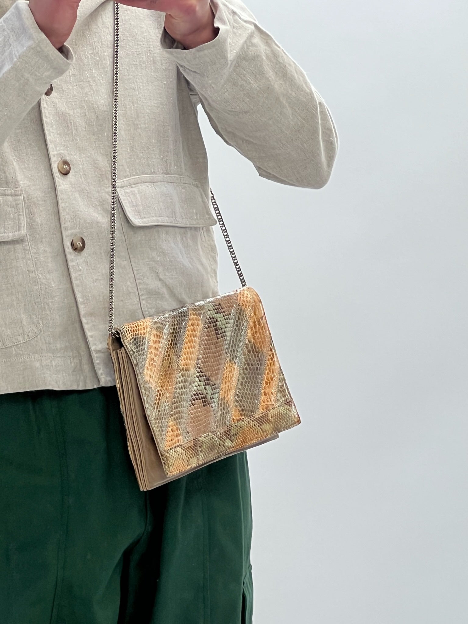 Carry your lippy in style. Mini bag. Fashion handbag. Fashion accessory.  Vintage or retro clutch design.