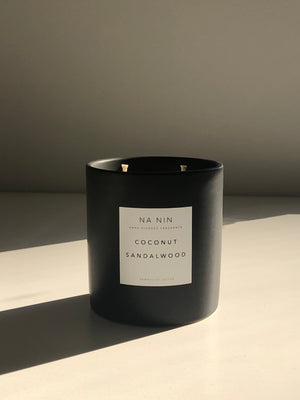 Case of 6 x Coconut & Sandalwood Candle / Available in Multiple Sizes