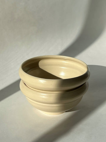 Emily Wicks Stacking Curve Bowl / Available in Sand