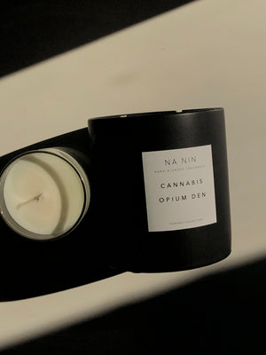 Case of 6 x Cannabis & Opium Den Candle / Available in Multiple Sizes