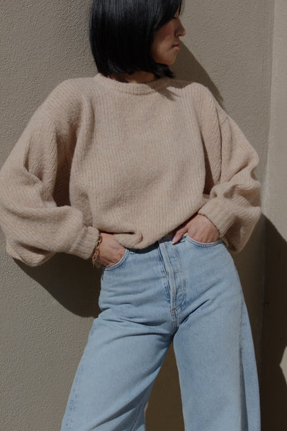 Balloon Sleeve Sweater