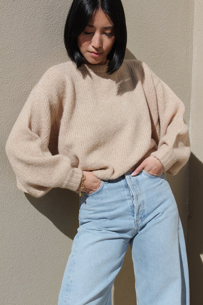 Balloon Sleeve Sweater