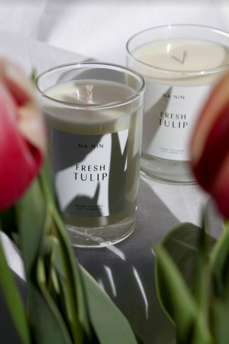 Fresh Tulip Candle / Available in 5oz & 8oz