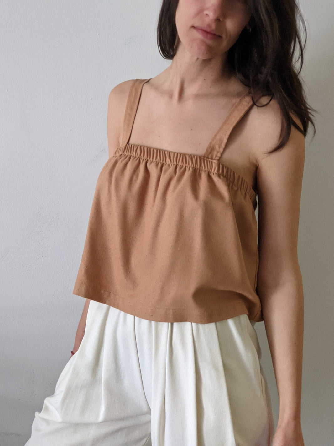 Sample Sabina Raw Silk Top