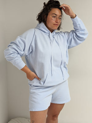 Na Nin Spring/Summer Boscoe Cotton Hoodie / Available in Lilac, Petal, Pool