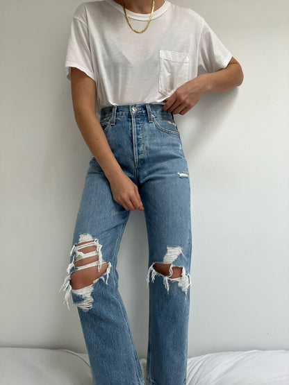 90s Mid Rise Loose Fit Jean