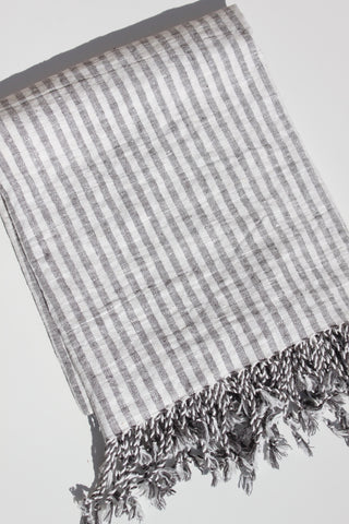 Dodesign Striped Linen Beach Towel