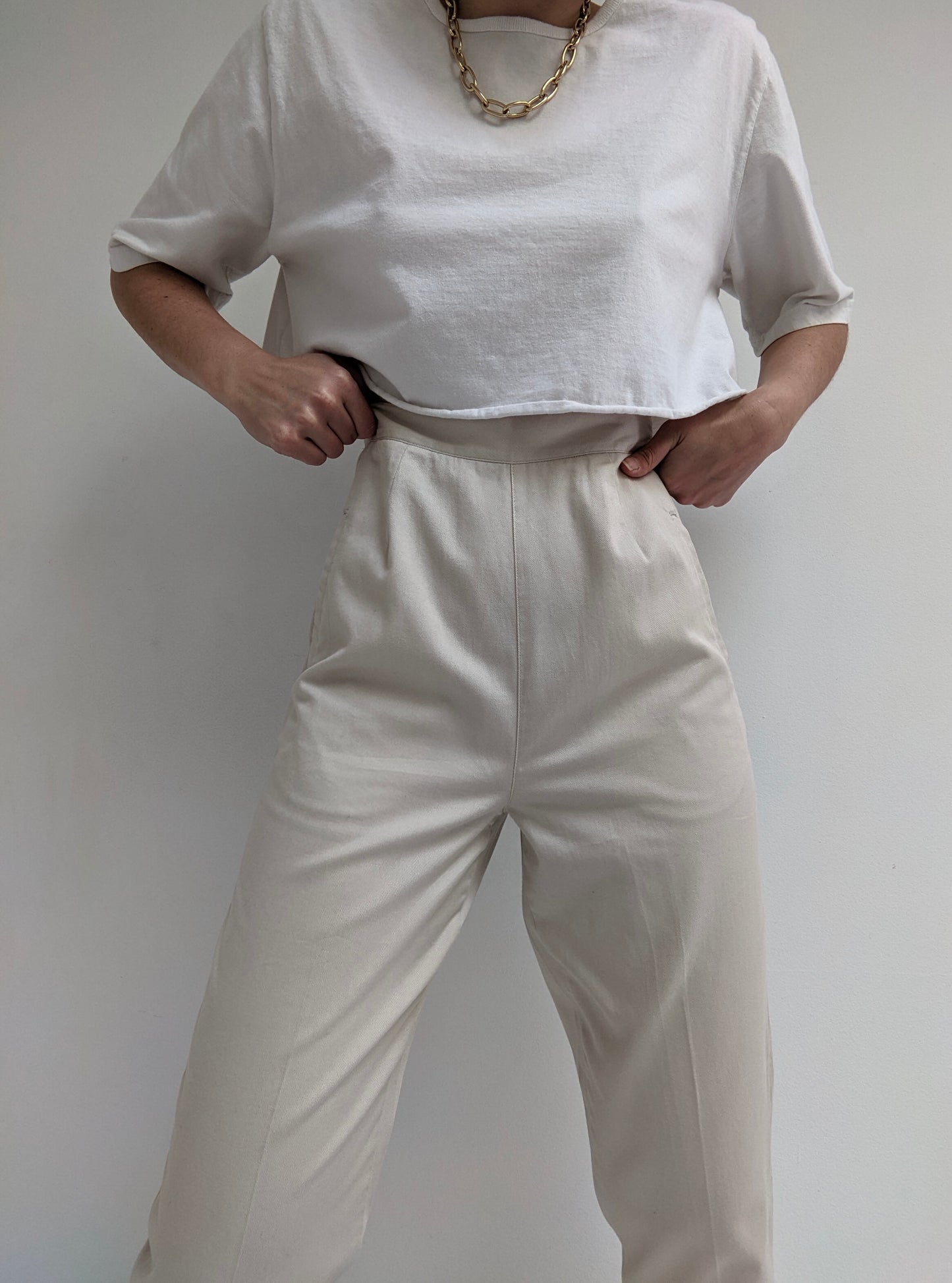 Vintage Khaki High-Rise Pants