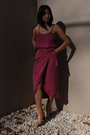 Na Nin + Shannon Studio Annabel Camisole in Vintage Wash Modal / Available Sea & Wine