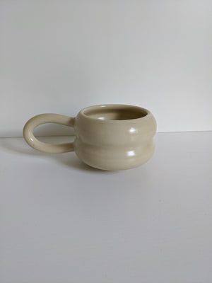 Emily Wicks Short Curve Mug / Available in Sand