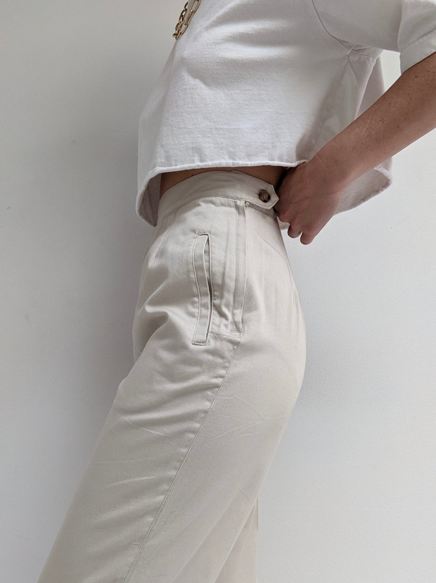 Vintage Khaki High-Rise Pants