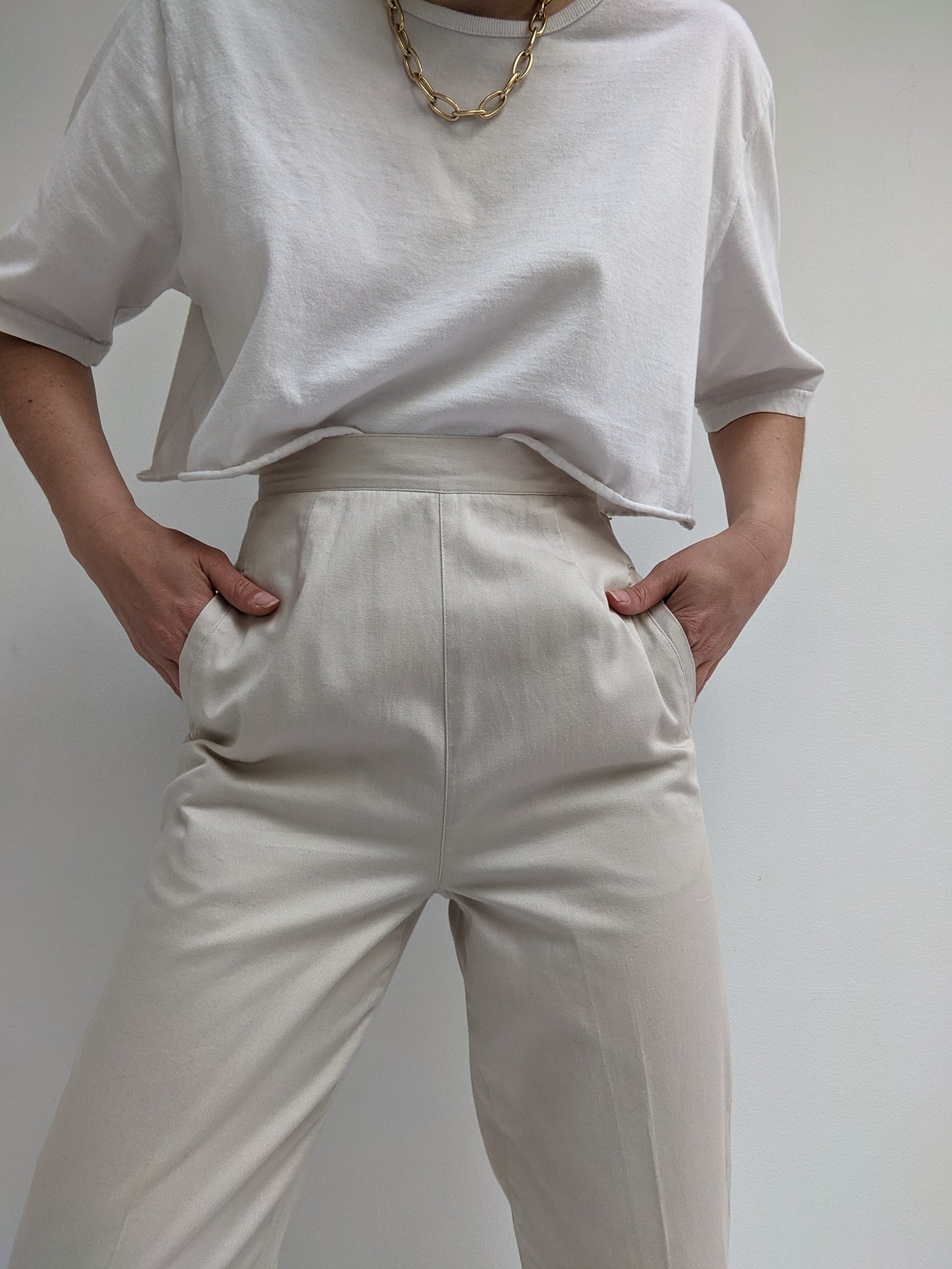 Vintage Khaki High-Rise Pants