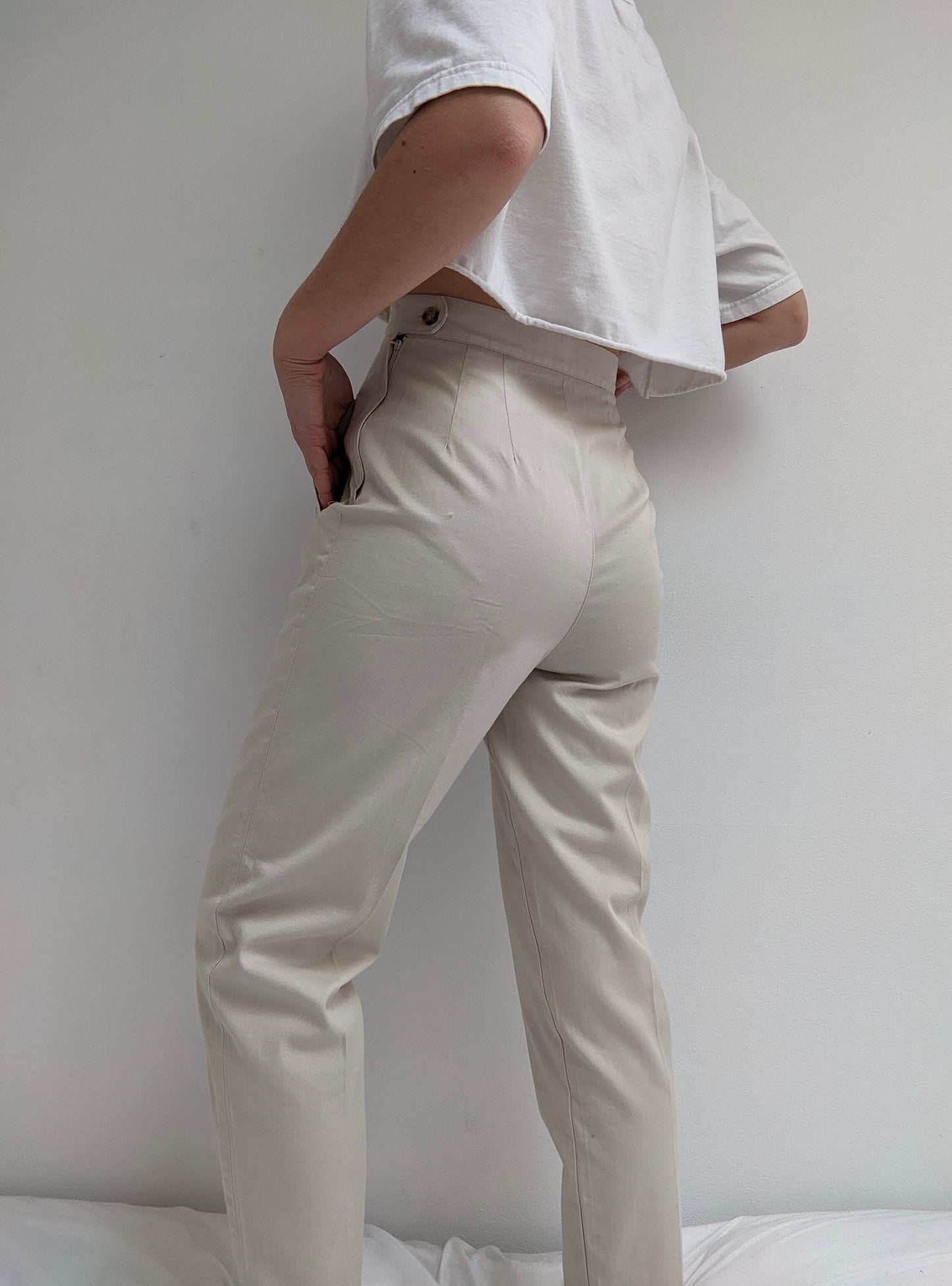 Vintage Khaki High-Rise Pants