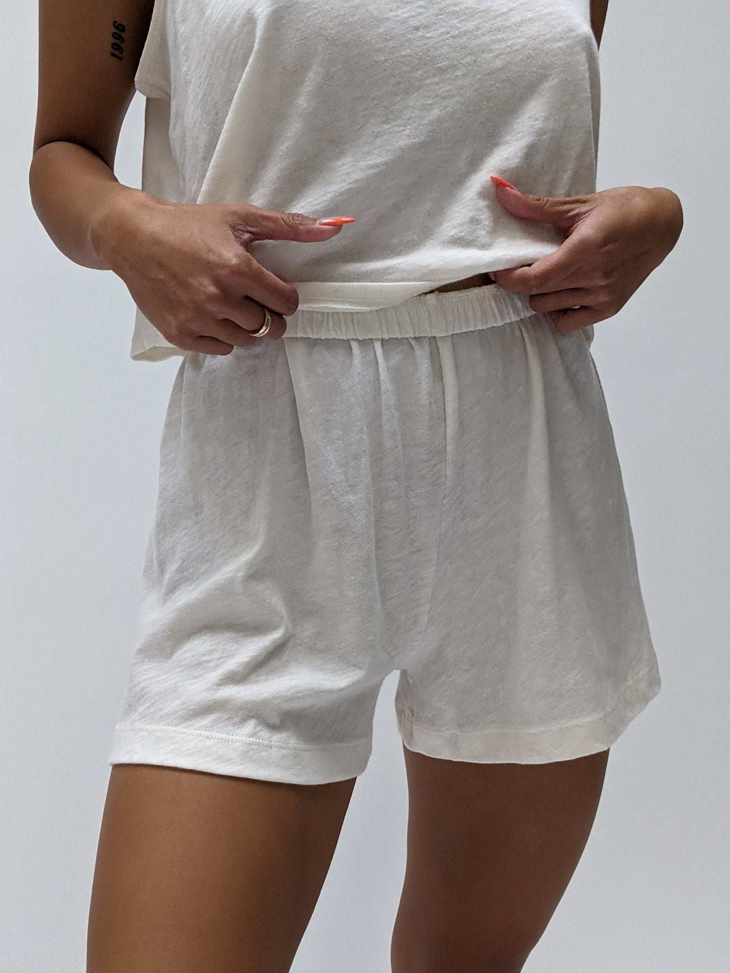 Chloe Cotton Jersey Shorts