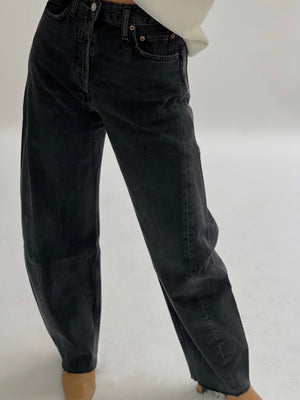 AGOLDE Luna High Rise Pieced Taper Jean / Available in Possess