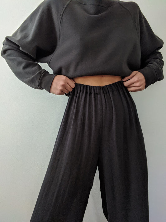 Patricia Waffled Cotton Pant