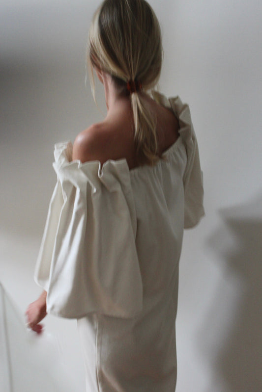 Talu Silk Canvas Dress